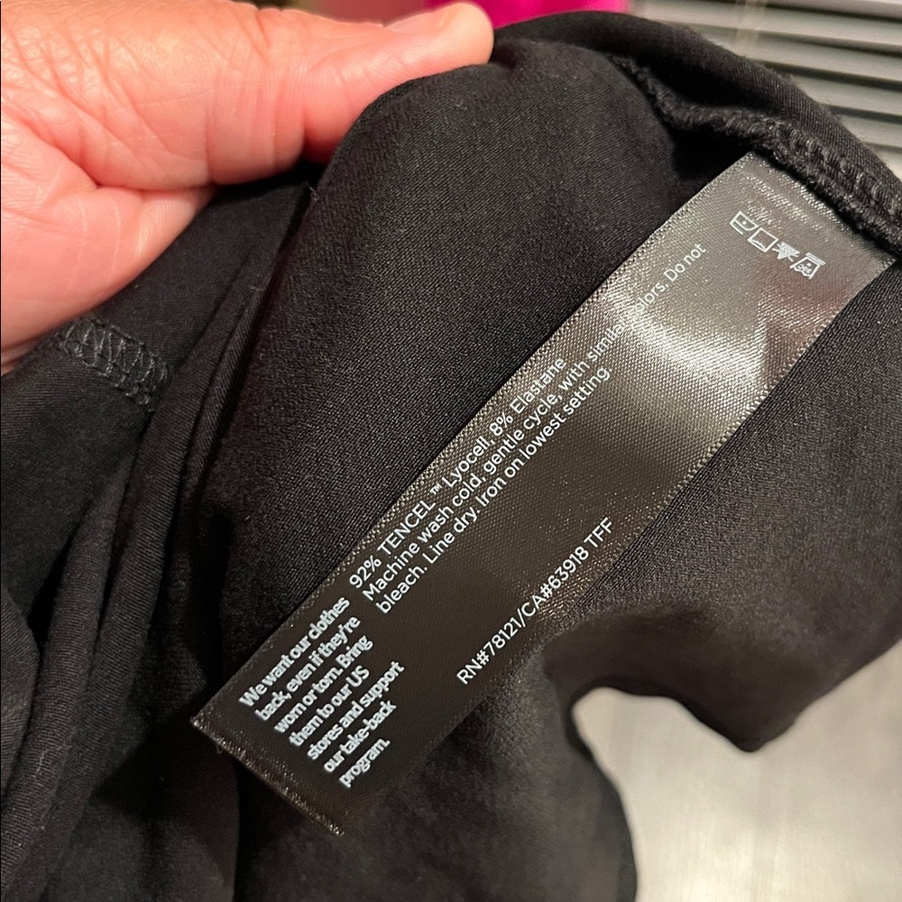 Eileen Fisher Classic Black Cardigan - Picture 5 of 5